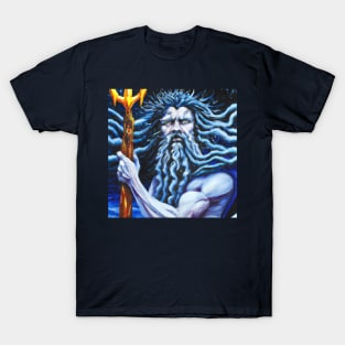 Zeus - painting of the greek ancient god T-Shirt